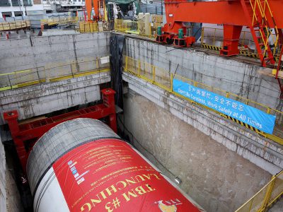 TBM Launched for Tel Aviv Green Line