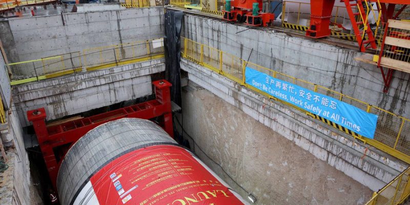 TBM Launched for Tel Aviv Green Line