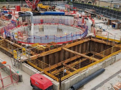 Temporary Works at Tideway Deptford Church Street