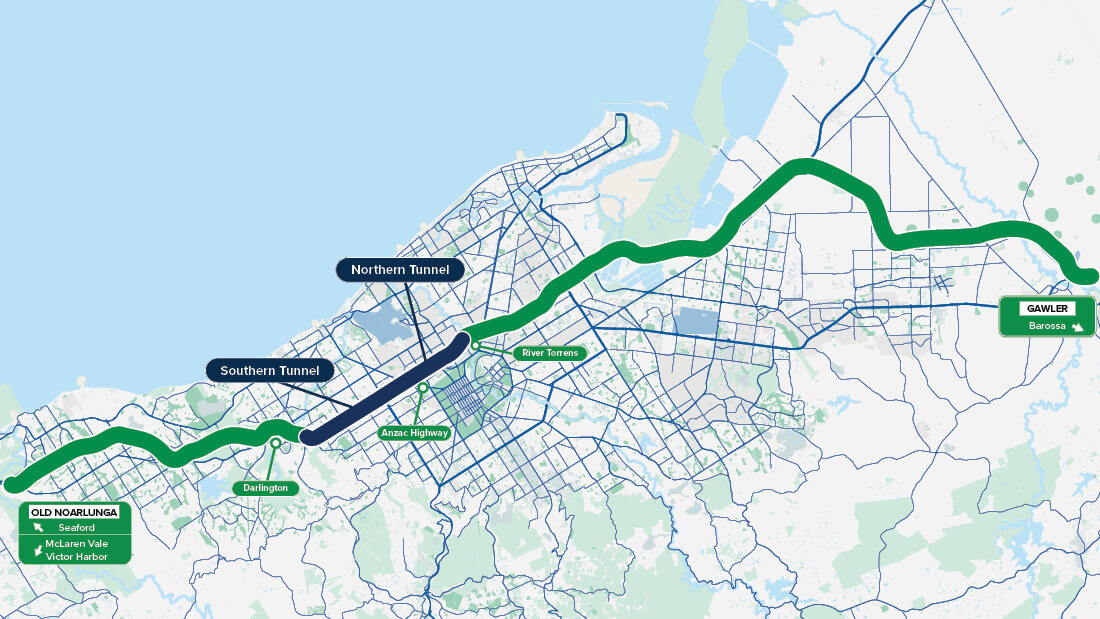 Torrens to Darlington Project North South Corridor