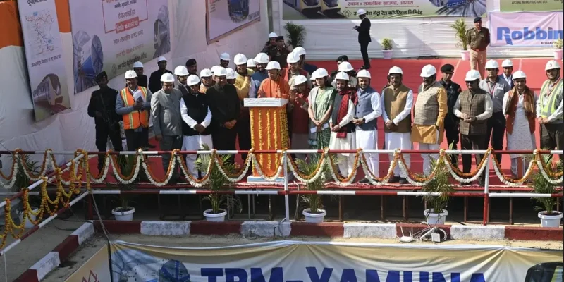 Agra Metro Tunnel Inaugurat