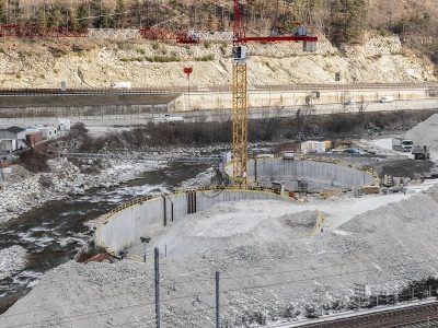 Isarco River Underpass Project Site