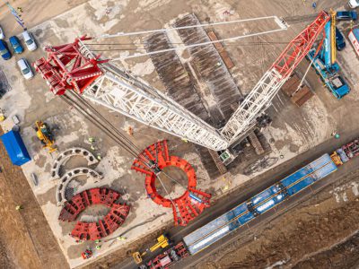 S19 Expressway TBM Assembly Site