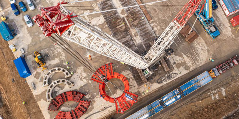 S19 Expressway TBM Assembly Site