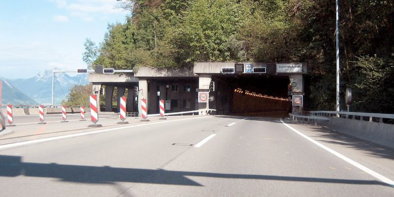 Seelisberg Tunnel in Switzerland