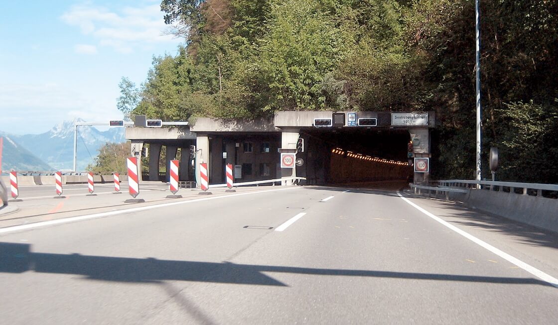 Seelisberg Tunnel in Switzerland