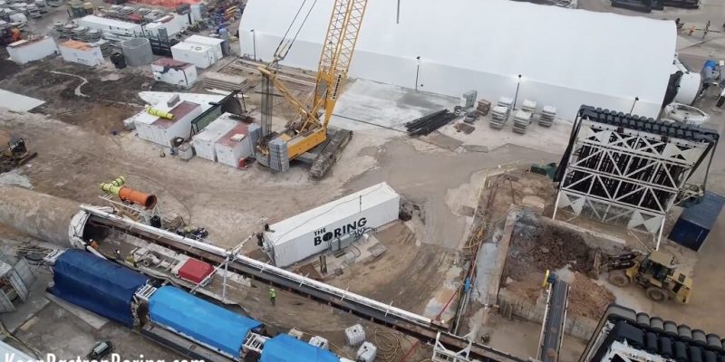 The Boring Company Bastrop Site