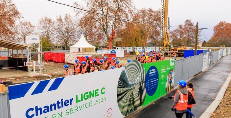 Third Toulouse Metro Line Construction Site