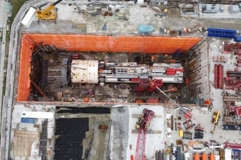 Toronto Subway Extension Project Site