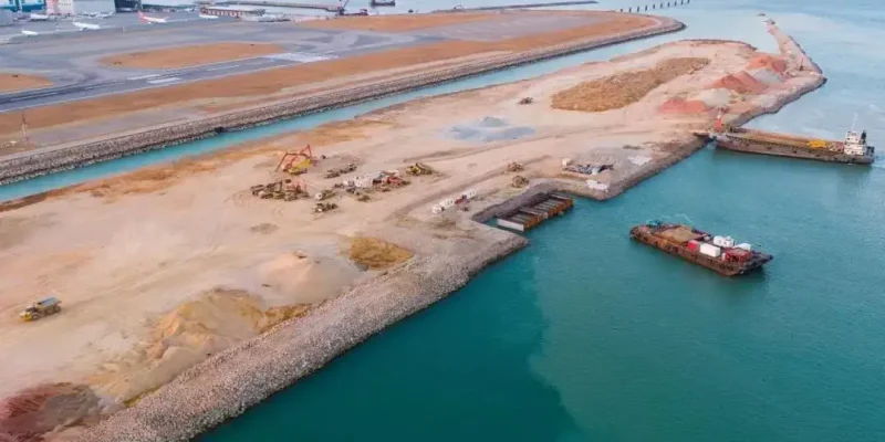 Macau New Port Area sewage Interception Pipeline Project Site