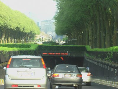 One of Brussels Capital Tunnels