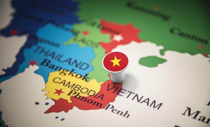 Vietnam World Map