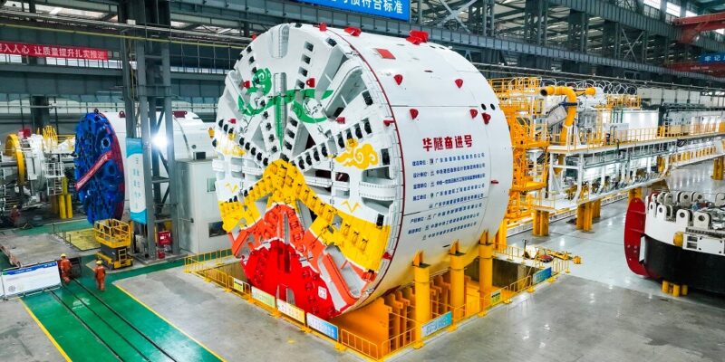 CREG Dual mode TBM for Guifeng Mountain Tunnel