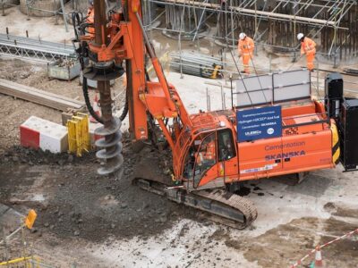 HS2 Dual-Fuel Piling Rig