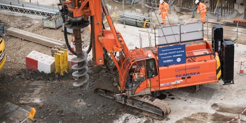 HS2 Dual-Fuel Piling Rig