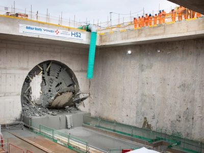 HS2 First Twin Bore Tunnel Breakthrough