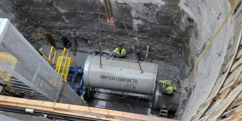 North Interceptor Sewer Improvement Project Tunnel Breakthrough