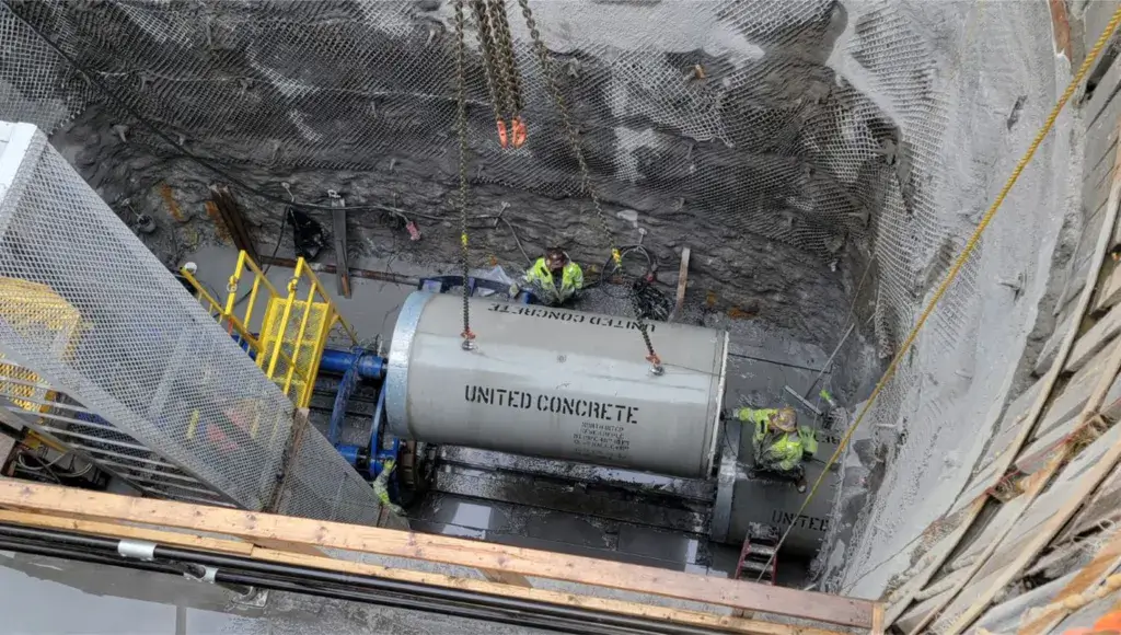 North Interceptor Sewer Improvement Project Tunnel Breakthrough