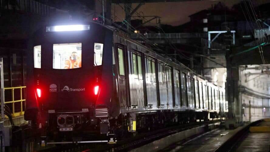 Sydney Metro City & Southwest Train Testing