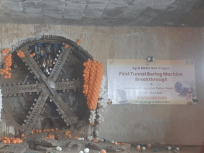 Agra Metro Breakthrough