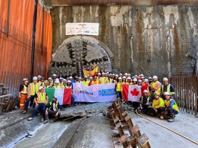 Broadway Subway Project Breakthrough