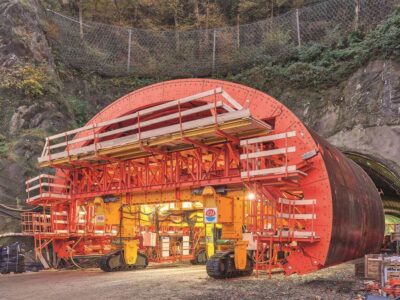 Formwork Carriage - The Tunnel Approach for the A26