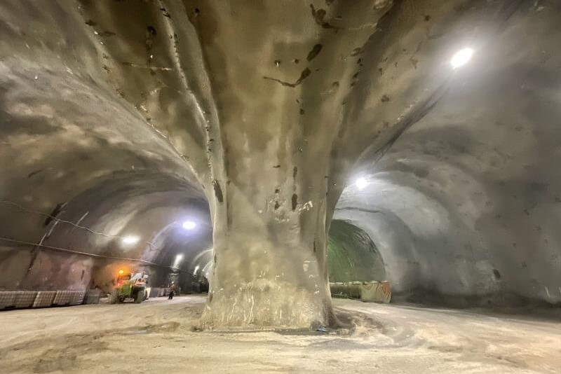 French Hill Tunnels in Jerusalem