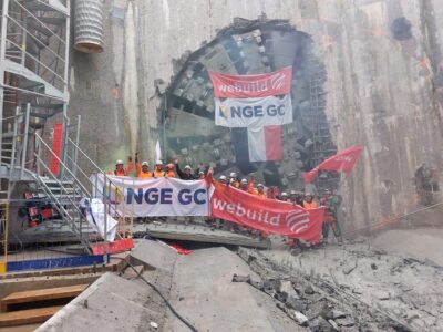 Grand Paris Express - Breakthrough on Line 16