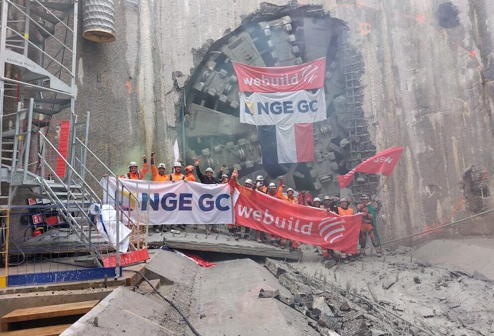 Grand Paris Express - Breakthrough on Line 16