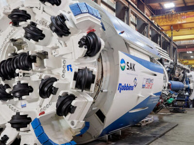 Lower Meramec Phase 2 Tunnel - Robbins Main Beam TBM