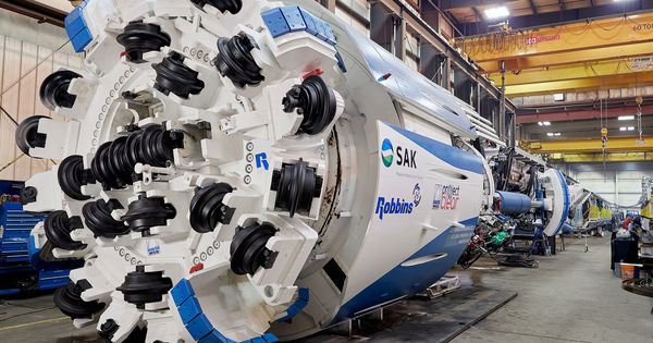 Lower Meramec Phase 2 Tunnel - Robbins Main Beam TBM