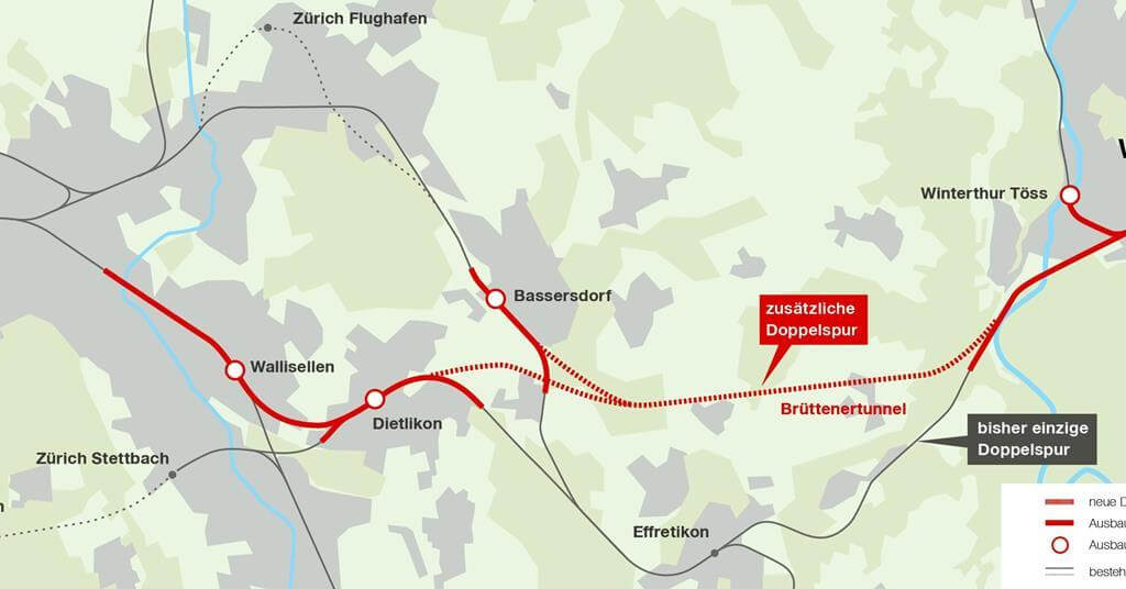 Zürich–Winterthur Route
