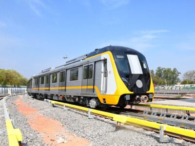 Agra Metro Line Train