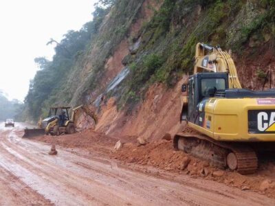 Incahuasi Tunnel Construction Site