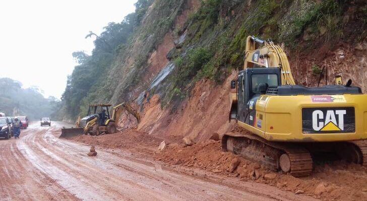 Incahuasi Tunnel Construction Site