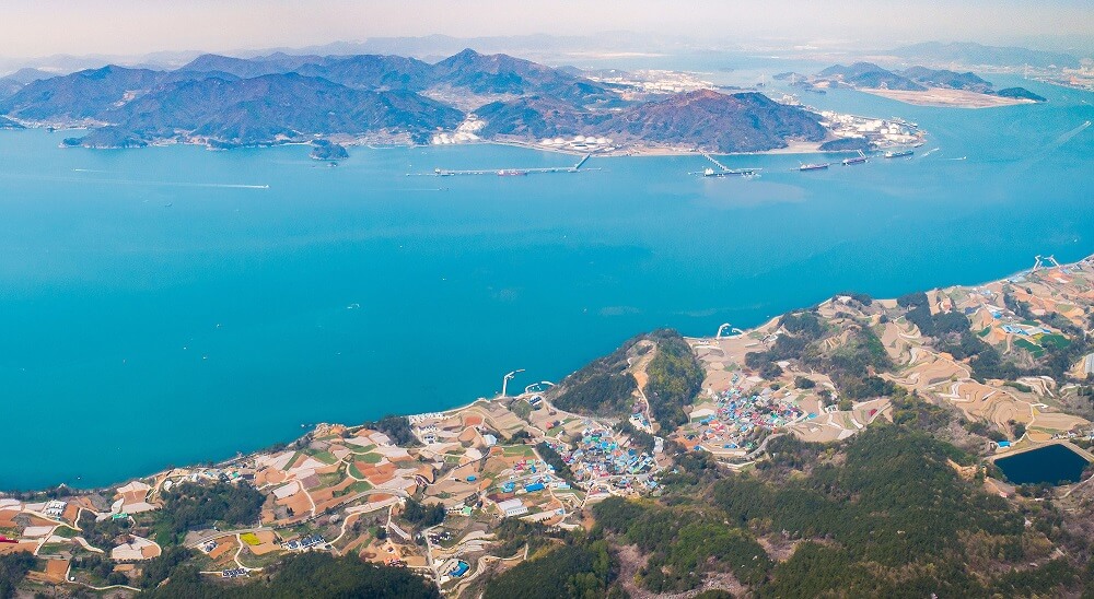 Namhae-Yeosu Undersea Tunnel location