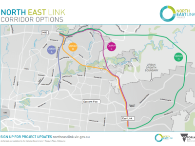 North East Link Corridor Options