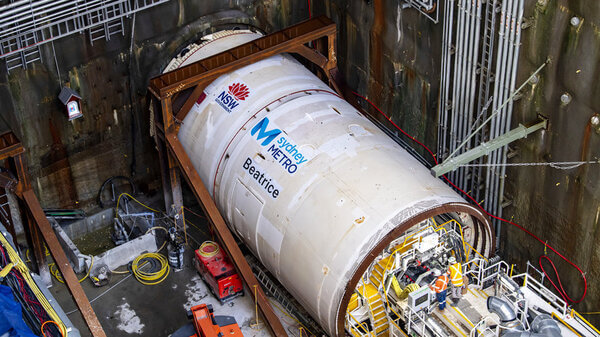 Sydney Metro West Project TBM Commissioning