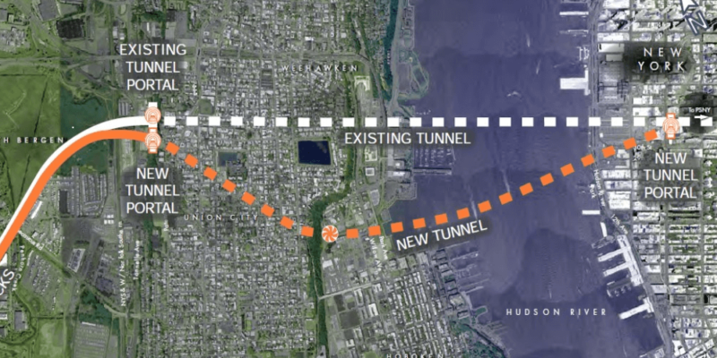 Hudson Tunnel Project Gateway Alignment