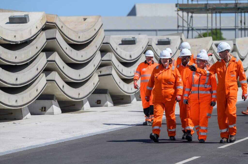 STRABAG Factory - HS2 Tunnel Segments