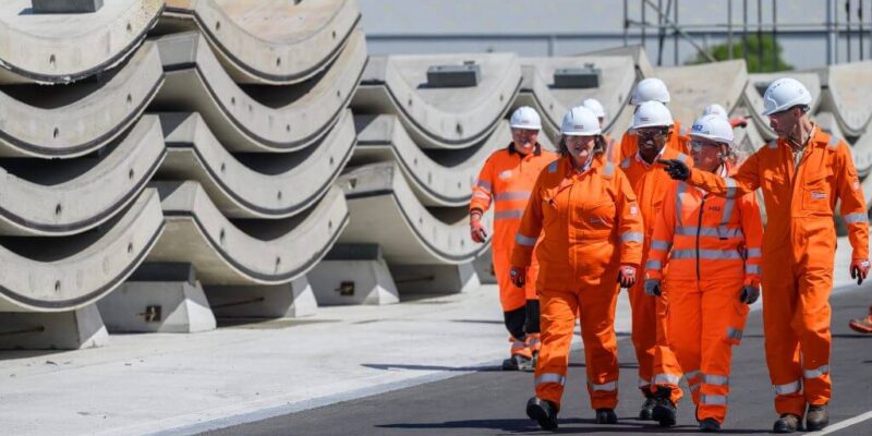 STRABAG Factory - HS2 Tunnel Segments