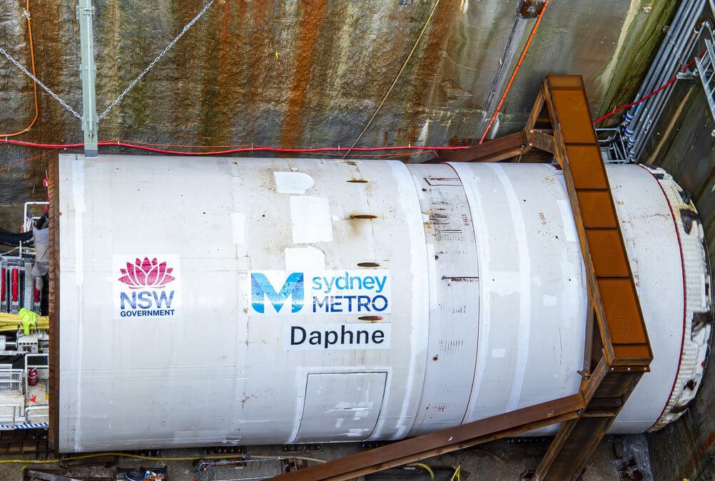 TBM Daphne Launch in Sydney Metro West Project