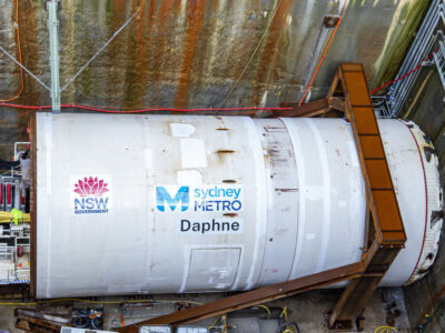 TBM Daphne Launch in Sydney Metro West Project