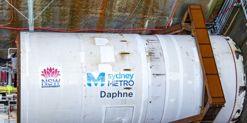 TBM Daphne Launch in Sydney Metro West Project