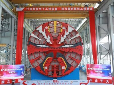 TBM Jinghua of Beijing East Sixth Ring Road Reconstruction Project