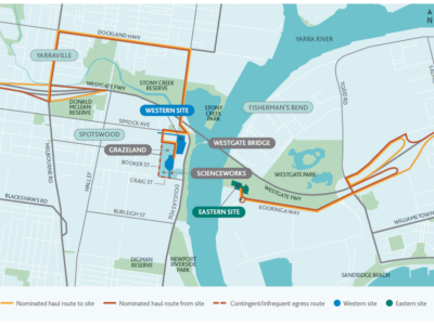 Hobsons Bay Main Sewer Map