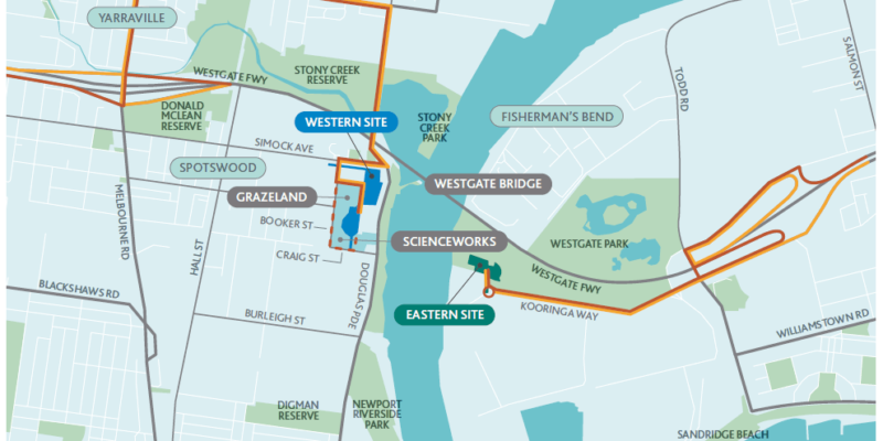 Hobsons Bay Main Sewer Map