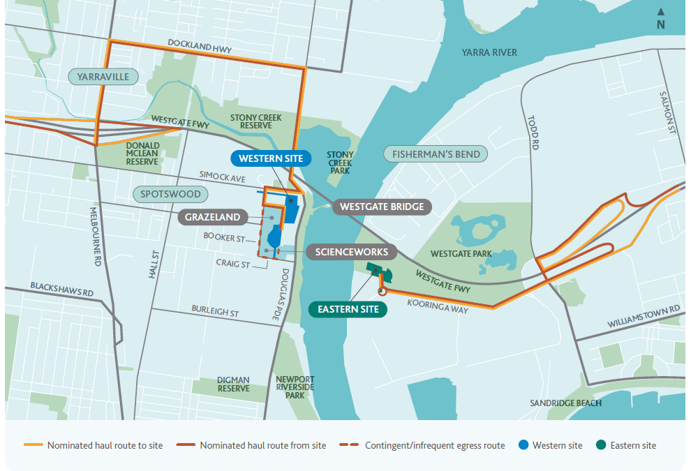 Hobsons Bay Main Sewer Map