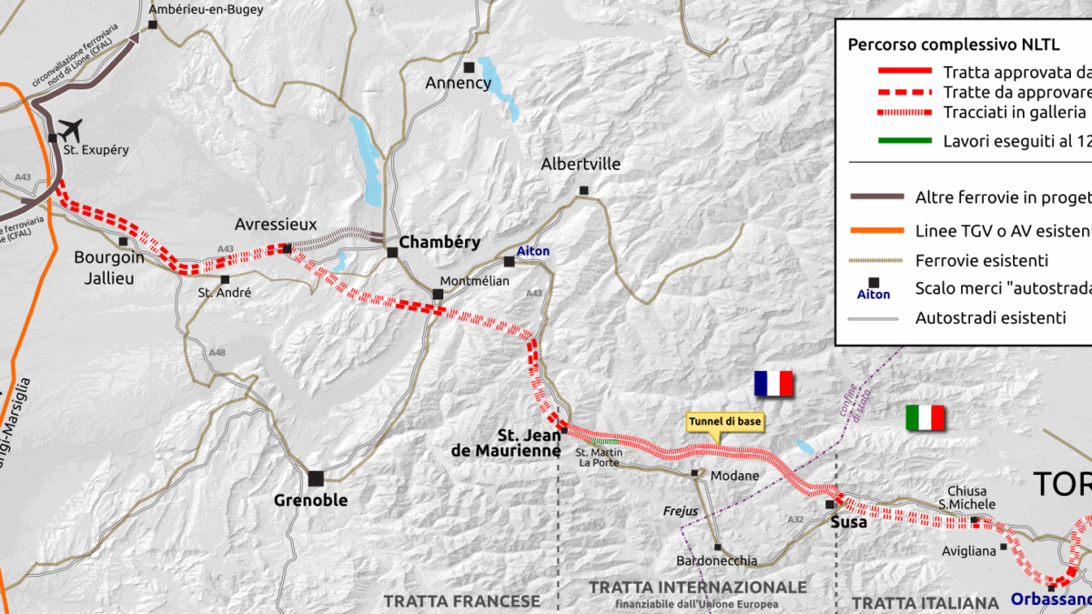 New Railway Line Turin-Lyon