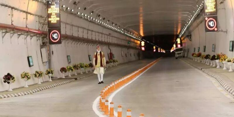 Road Tunnel in New Delhi